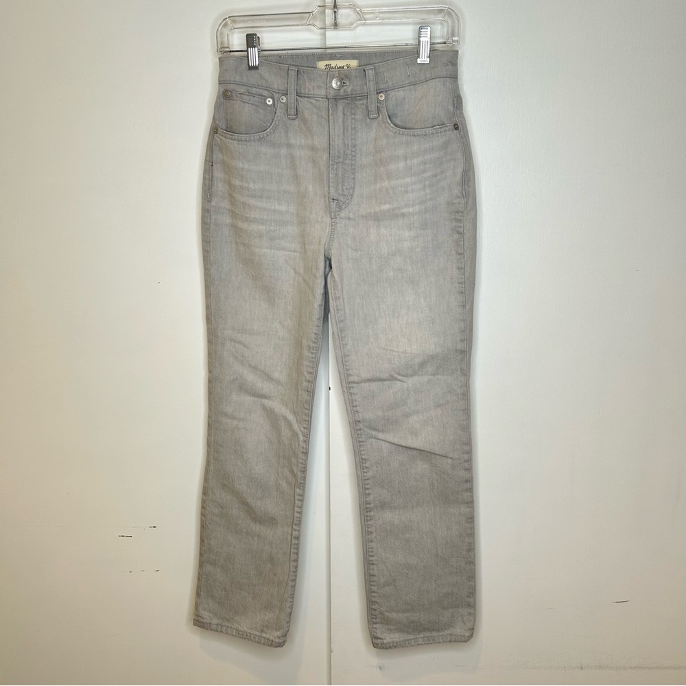 Madewell Slim Demi-Boot Jeans in Dekalb Wash